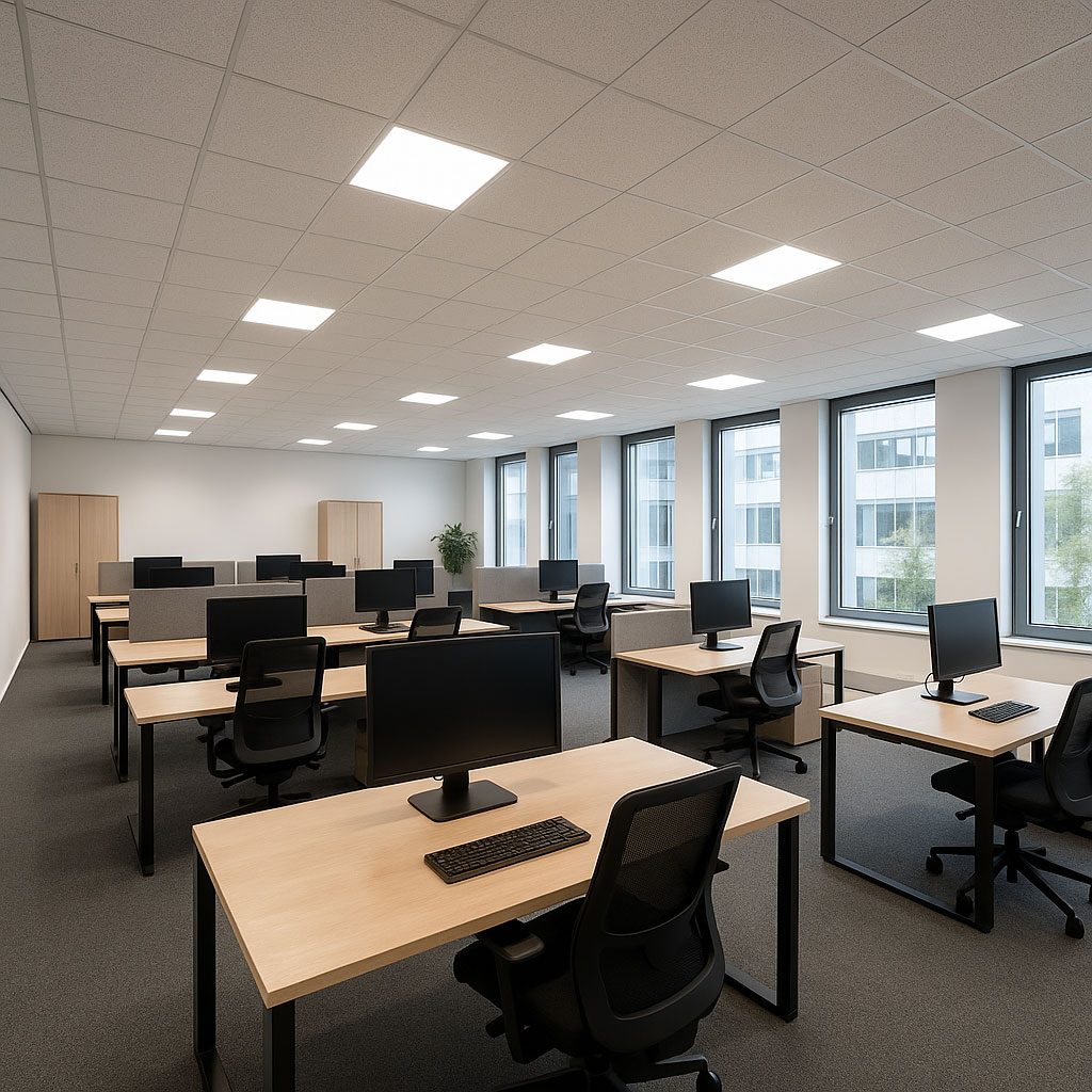 How LED Lighting enhances office productivity